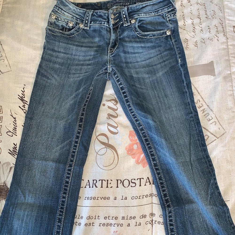 Size 28 - MissMe Double Stitch BootCut